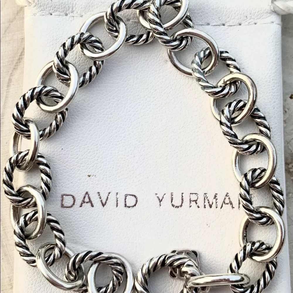 DAVID YURMAN Large Oval Link Bracelet 12mm